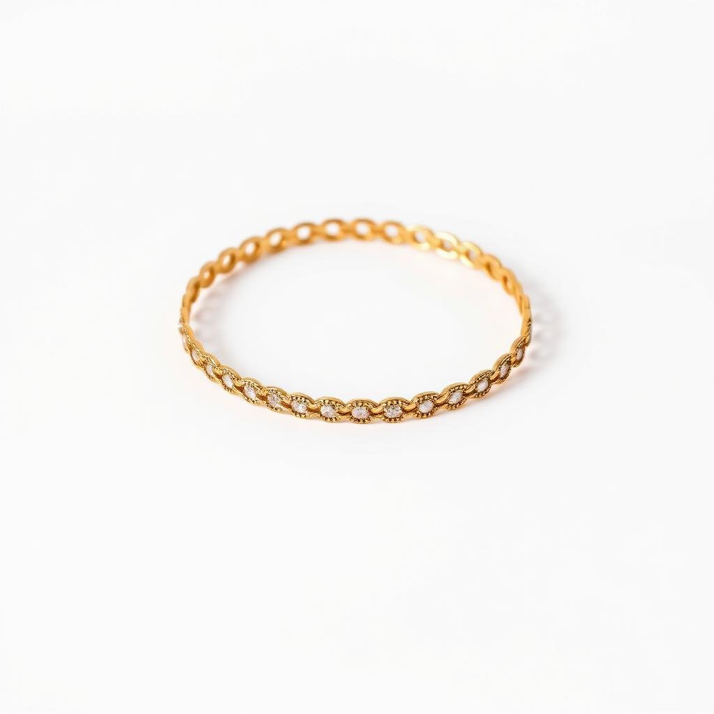 Bracelet bijou plaqué or