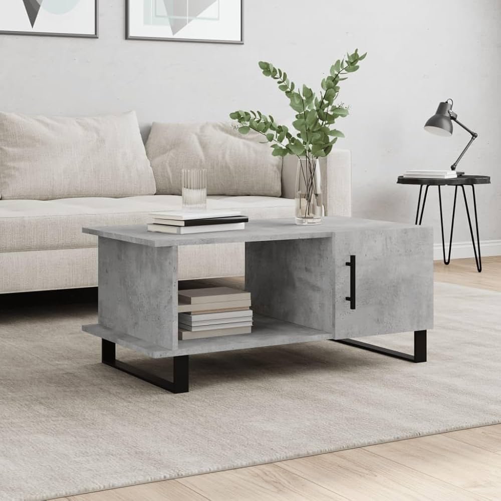 Table basse bois blanche